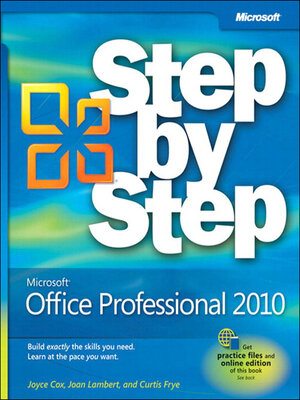cover image of Microsoft Office Professional 2010 Step by Step